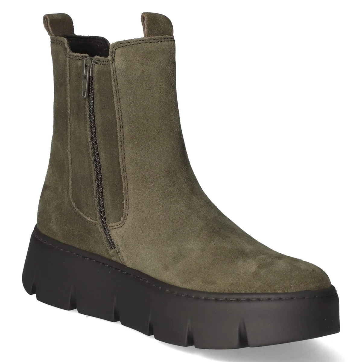 Chelsea Boots - oliv