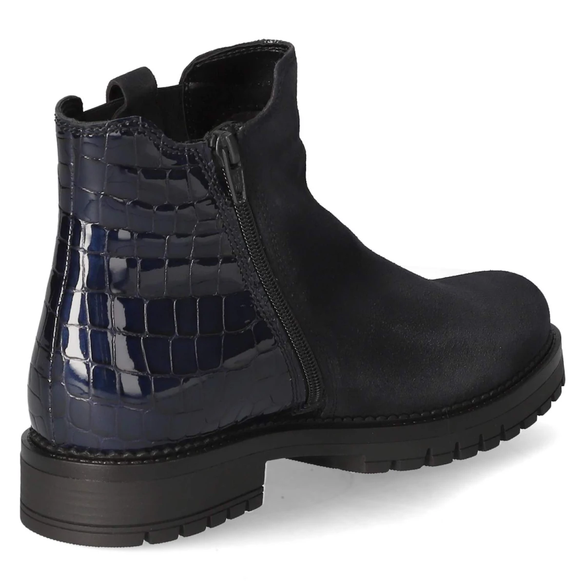 Chealsea Boots - dark-blue (Micro)