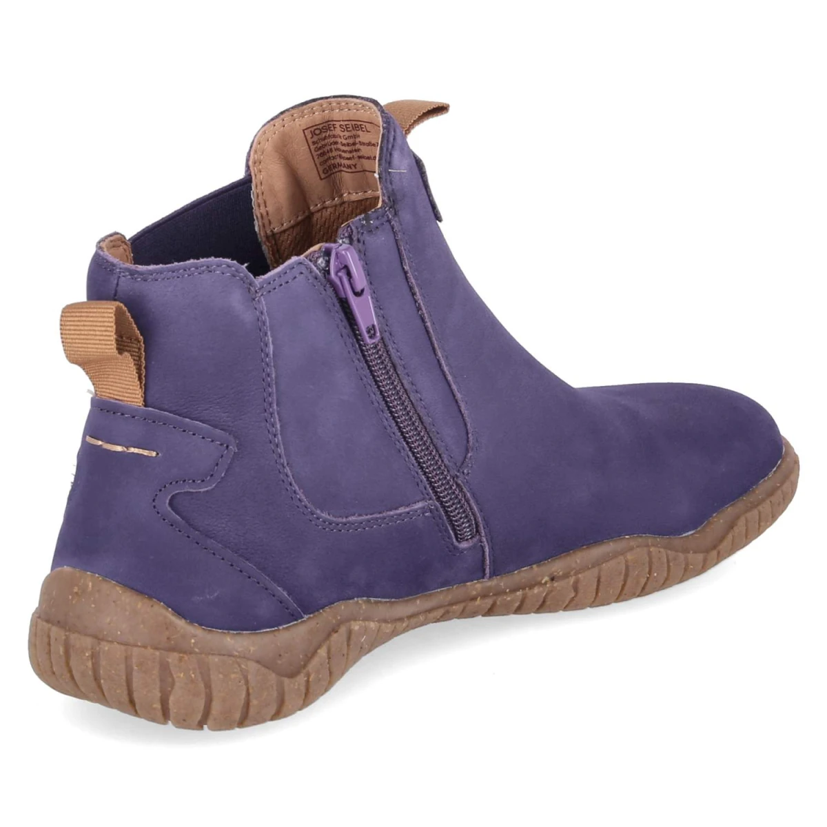 Barfuß-Chelsea Boots WYNONA 04 - PURPUR
