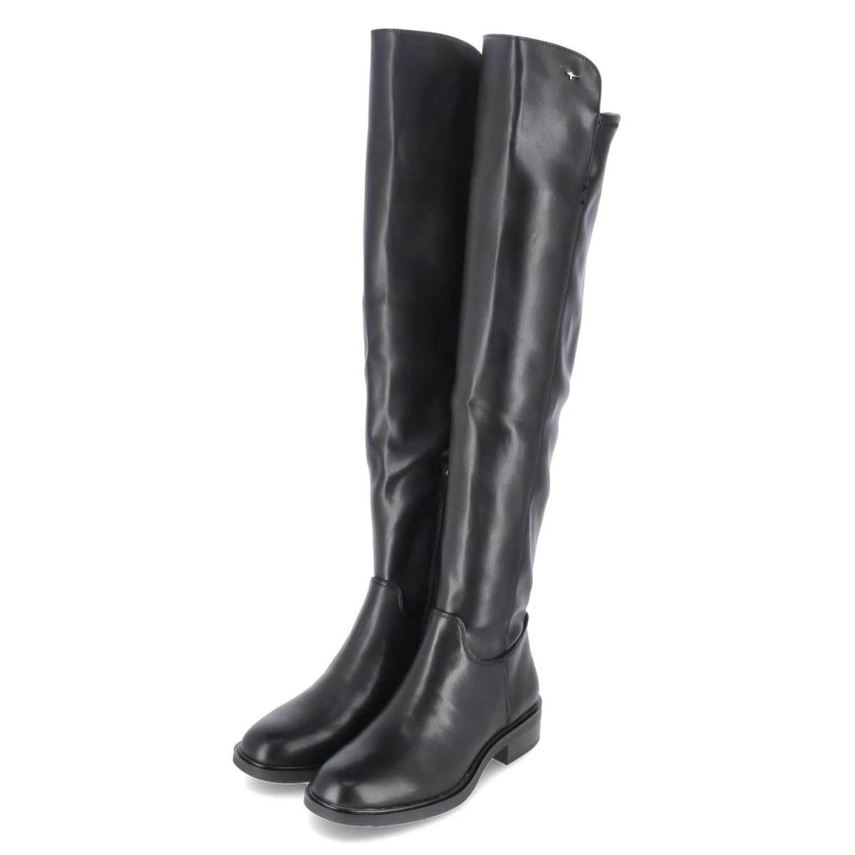 Overkneestiefel - black