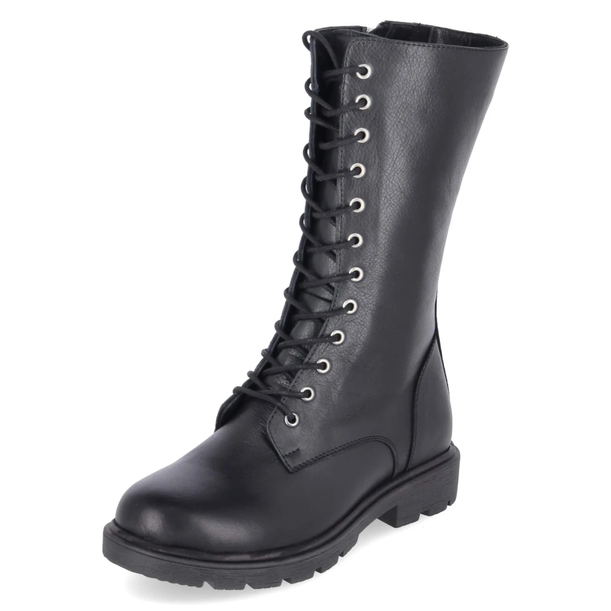 Schnürstiefel - schwarz