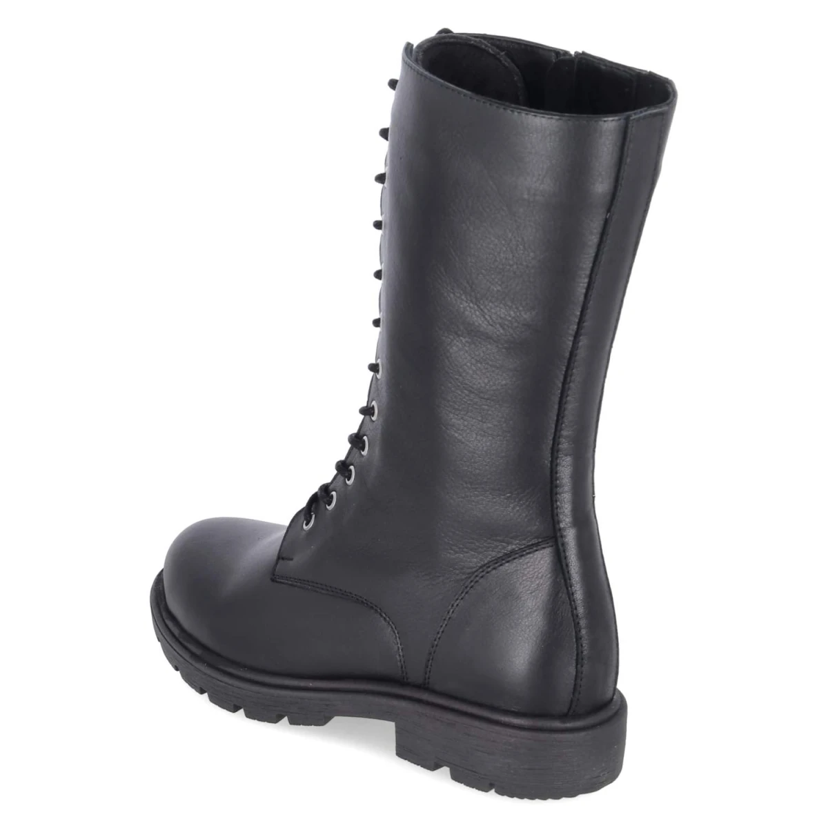 Schnürstiefel - schwarz