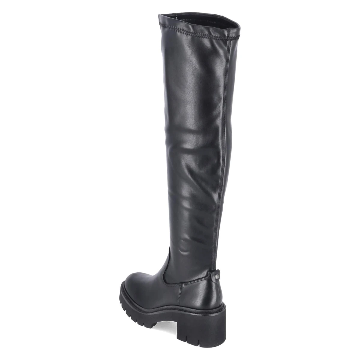 Overkneestiefel - black
