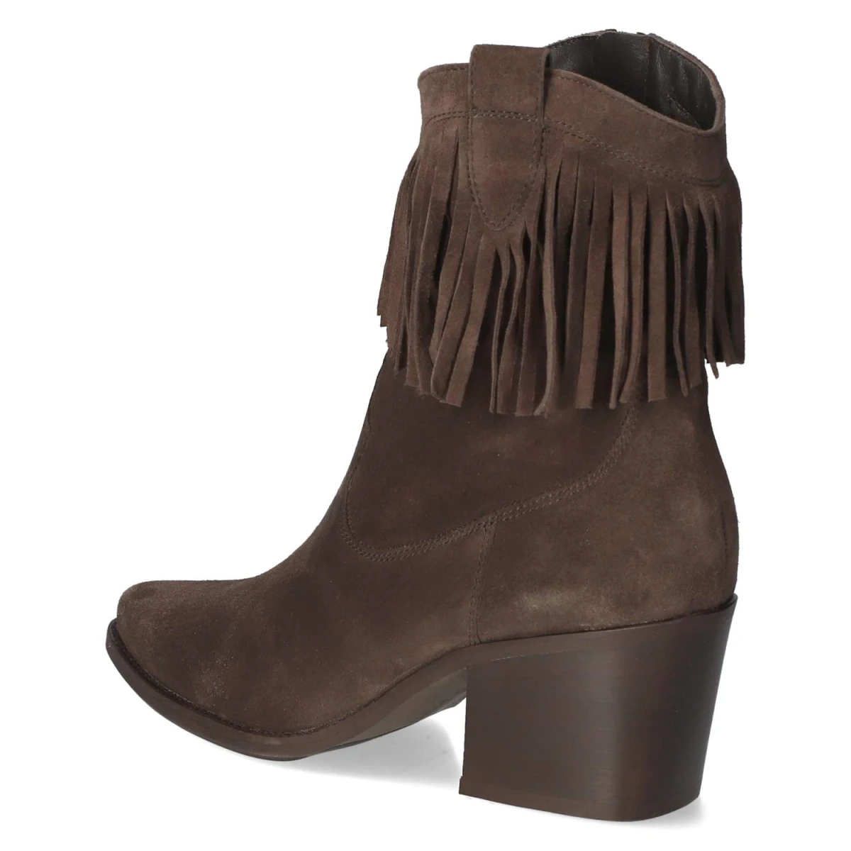 Westernstiefeletten - mocca