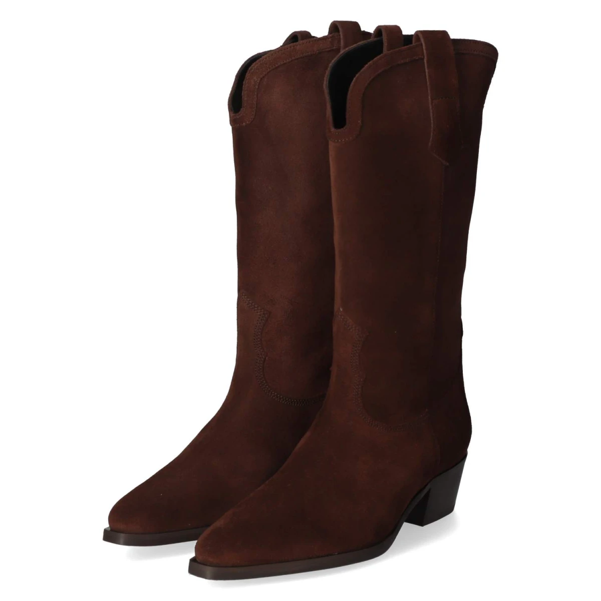Westernstiefel AFRA - chocplum