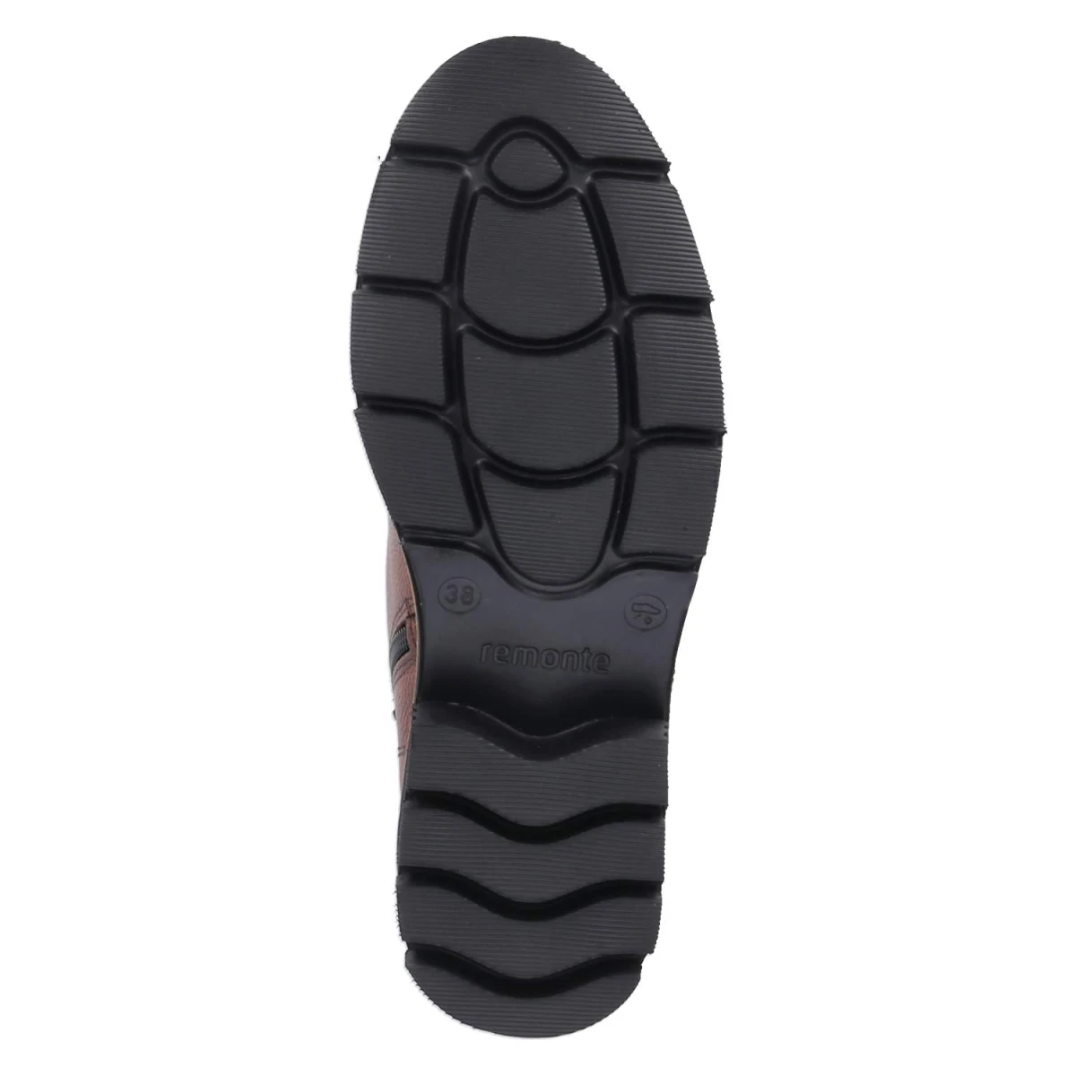 Schnürstiefeletten - braun kombi