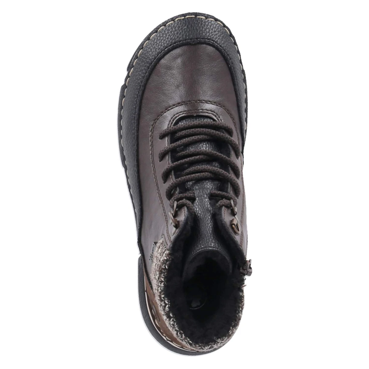 Winterboots - braun kombi
