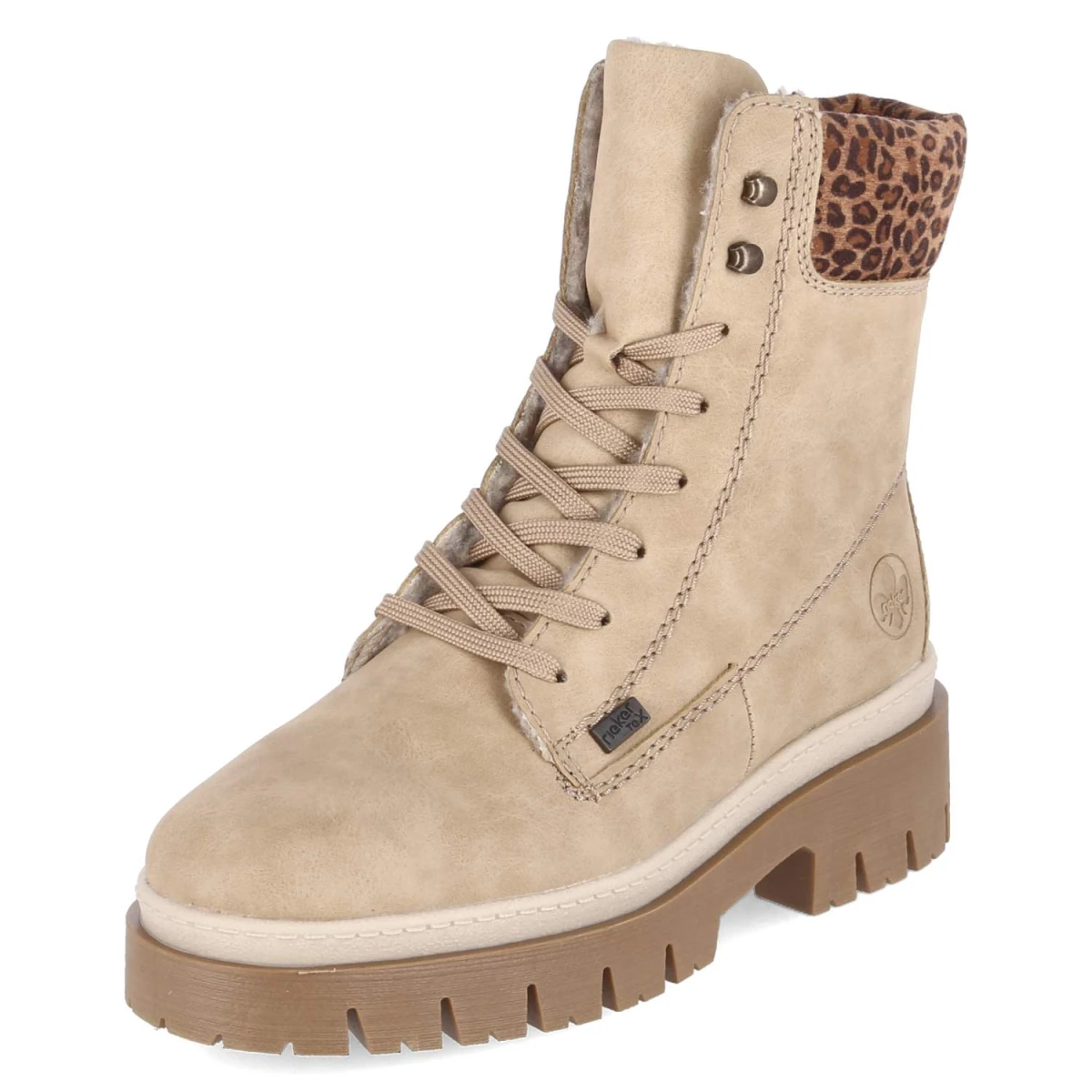 Schnürstiefeletten - marble/leo-nuss