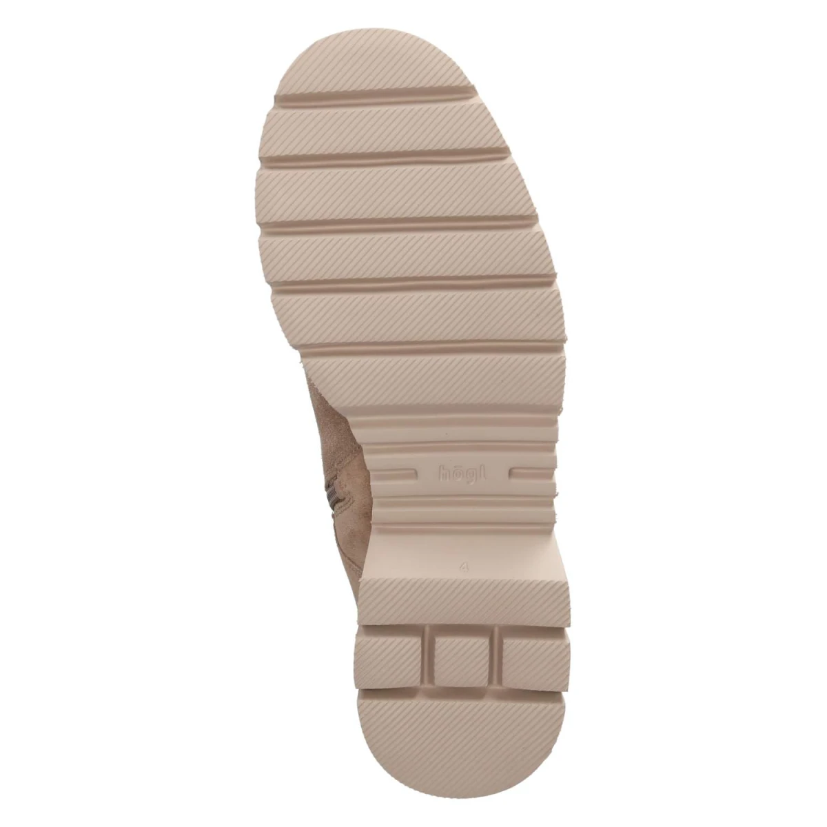 Winterschnürstiefeletten - taupe