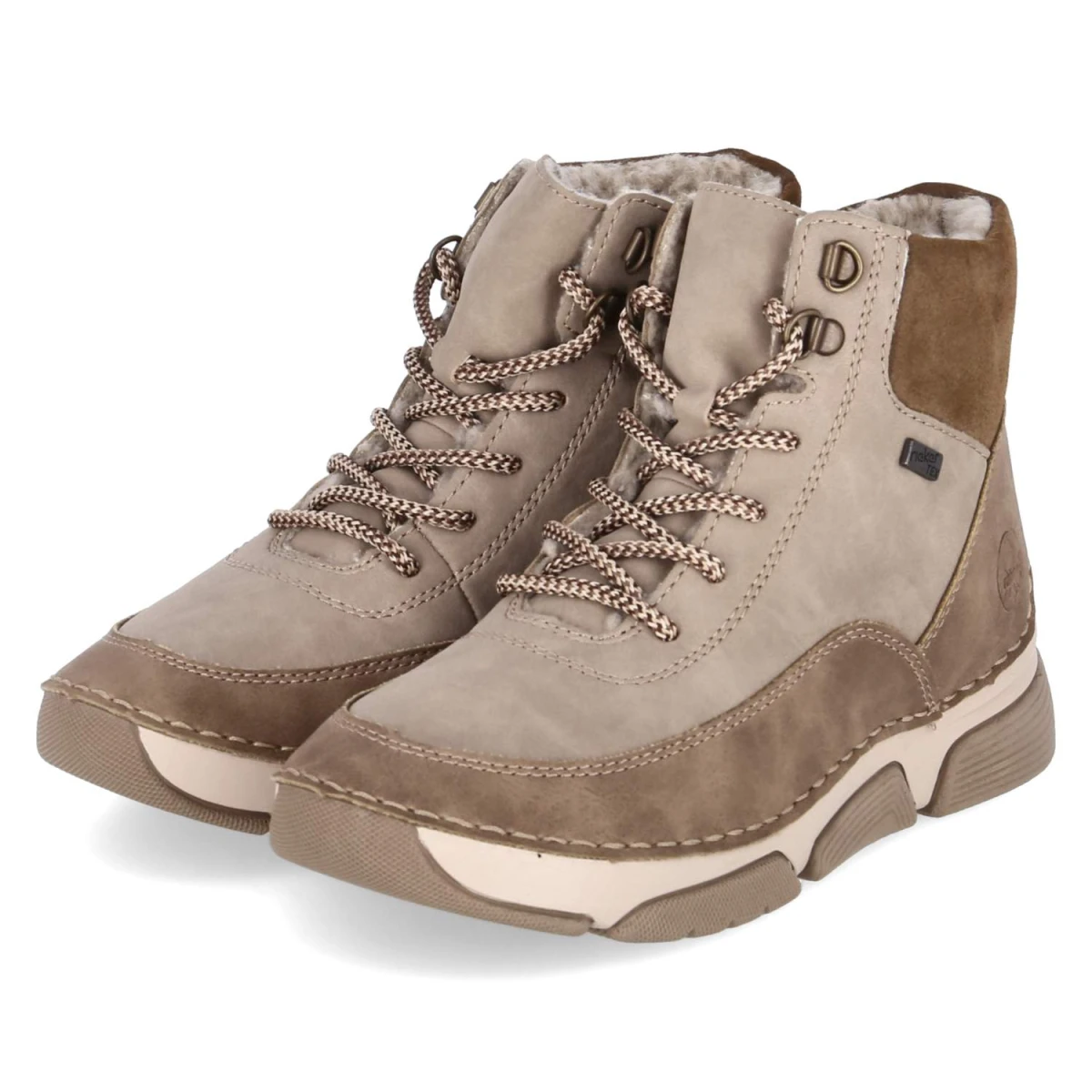 Winterboots - beige kombi