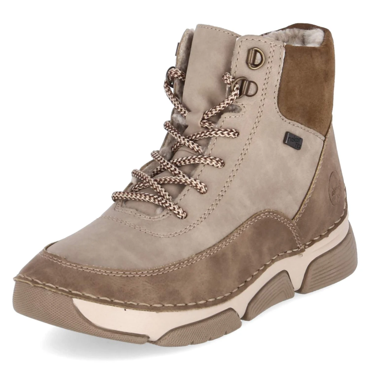 Winterboots - beige kombi