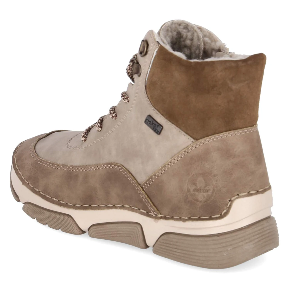 Winterboots - beige kombi