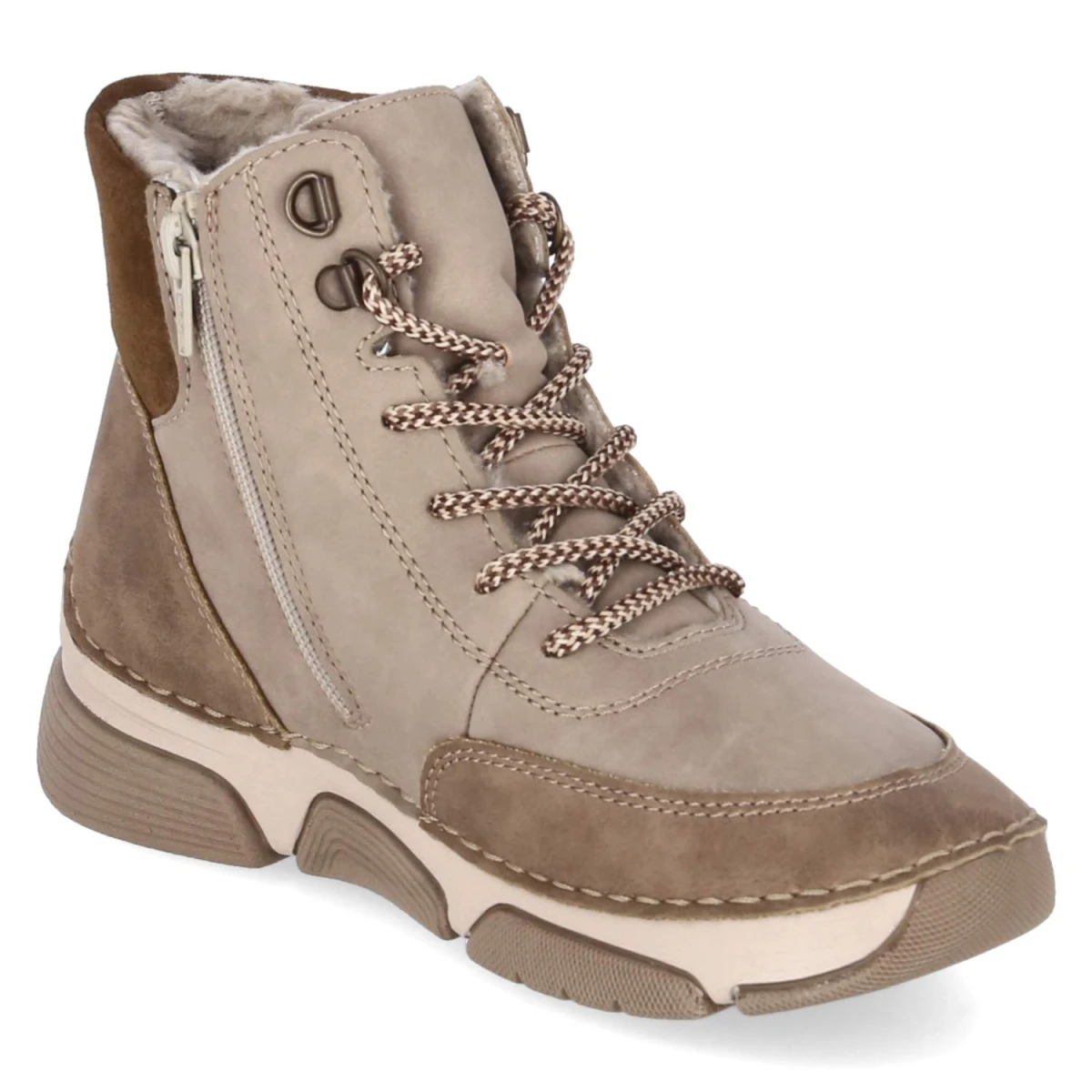 Winterboots - beige kombi