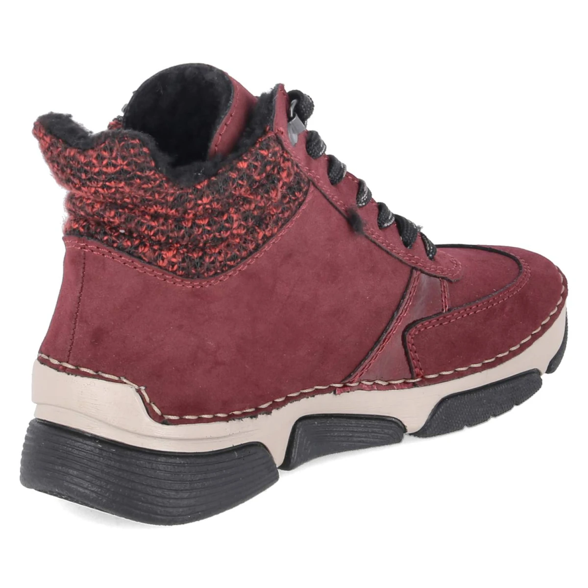 Schnürtsiefel - rot