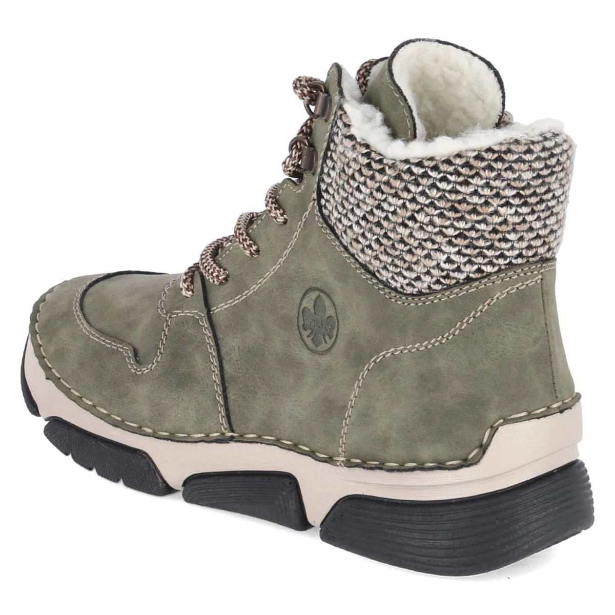 Winterboots - liane/schwarz-kiesel