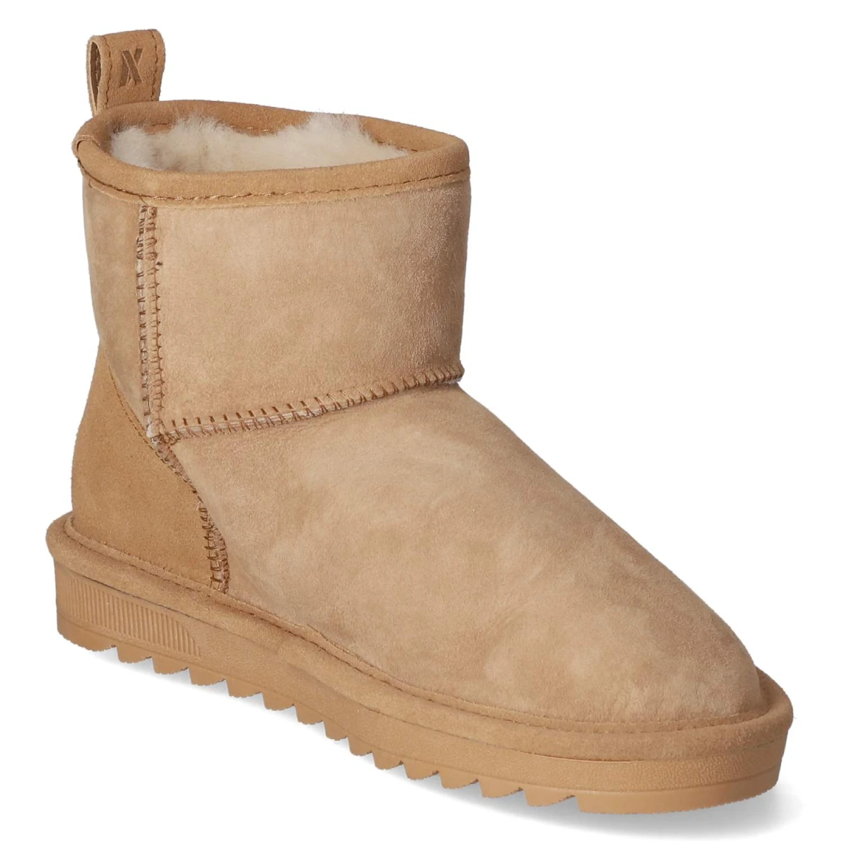 Winterstiefeletten VENEZIA - chestnut/creme