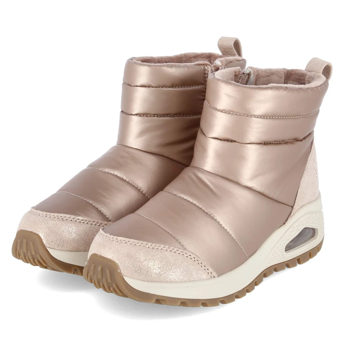 Boots UNO RUGGED PUFFER DAZE - Rose Gold
