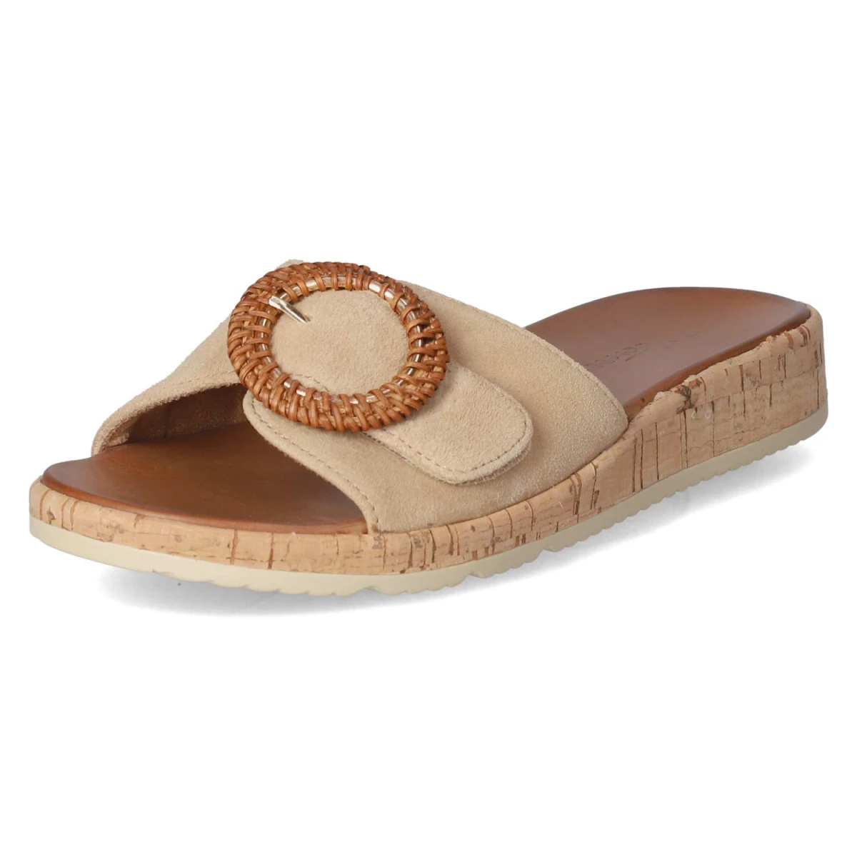 Pantoletten - tan