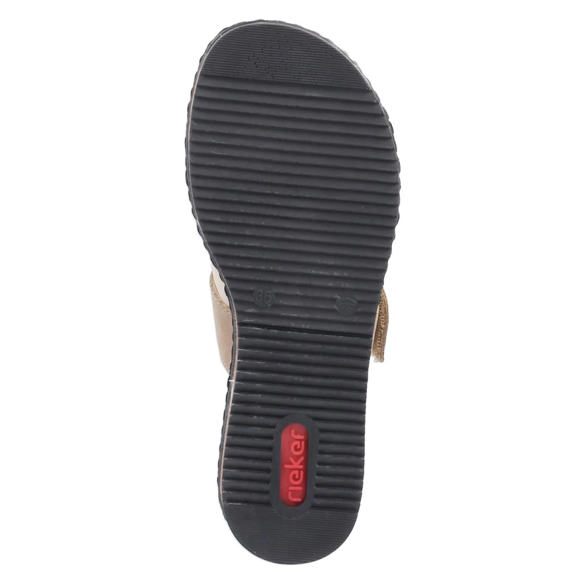 Pantoletten - beige kombi