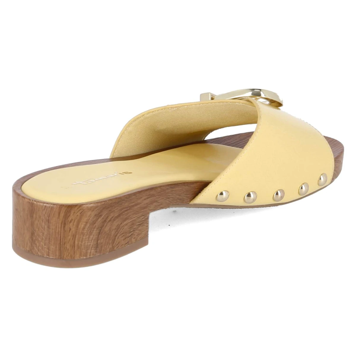 Open Toe Clogs - YELLOW