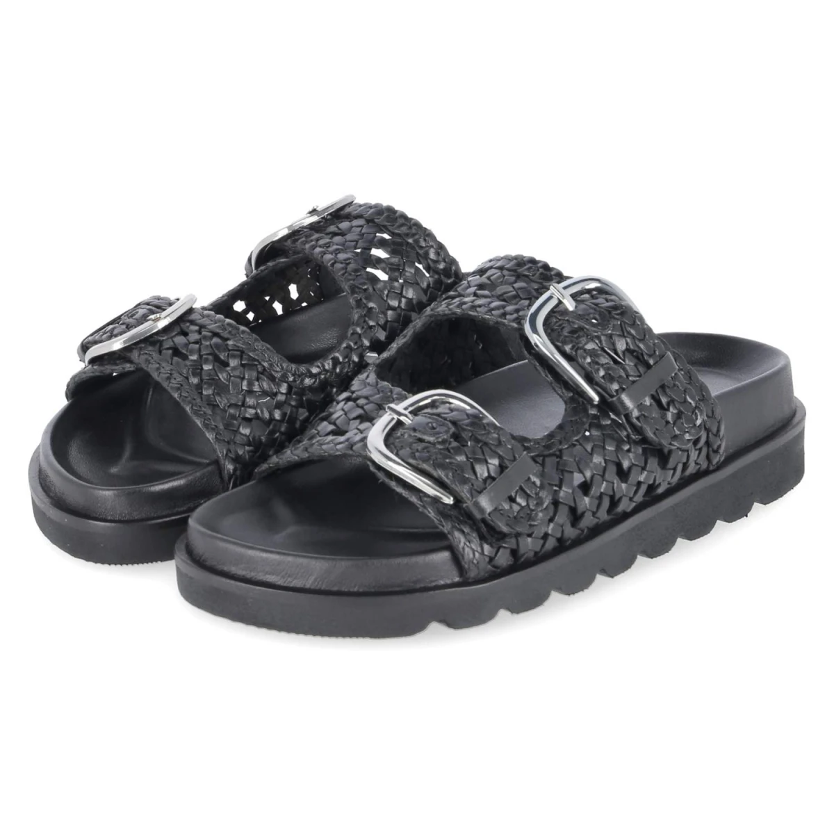 Pantoletten - black