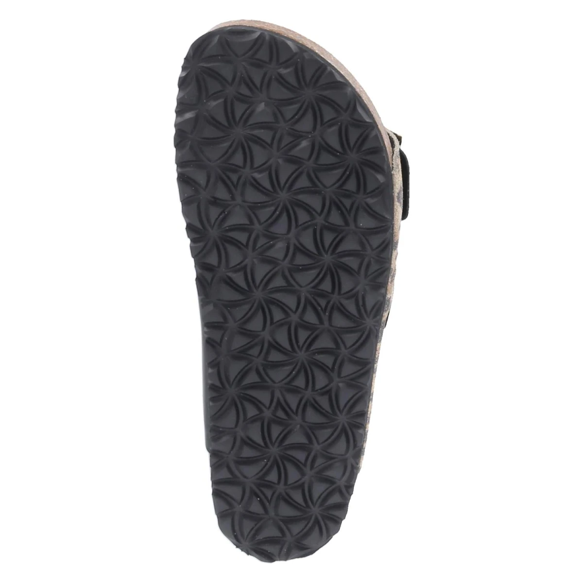 Pantoletten - black/leopard