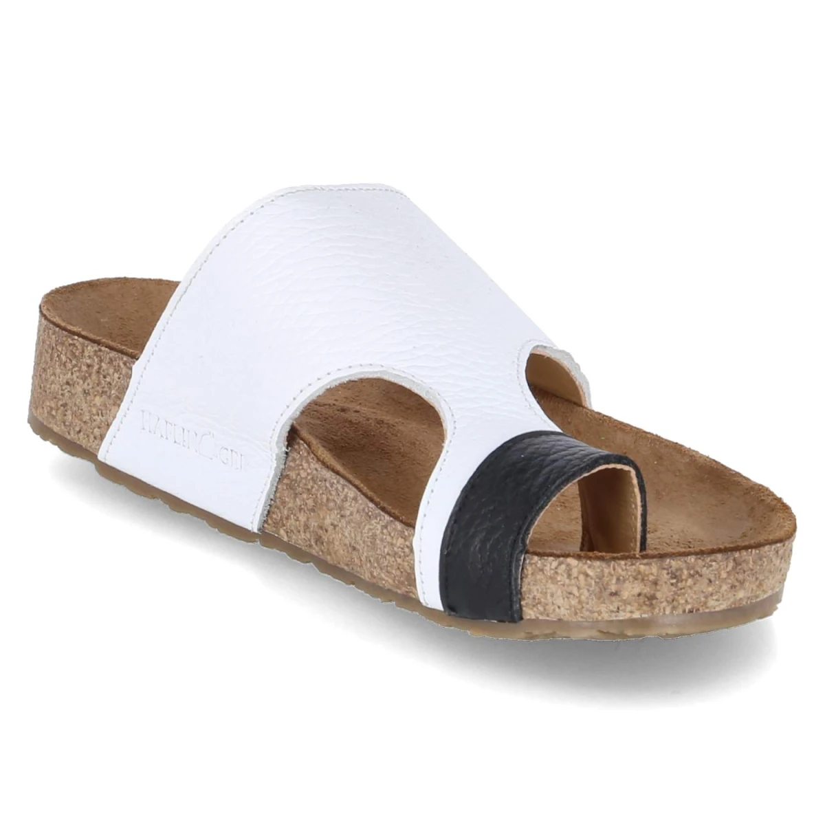 Zehentrenner ANKA - weiss/schwarz