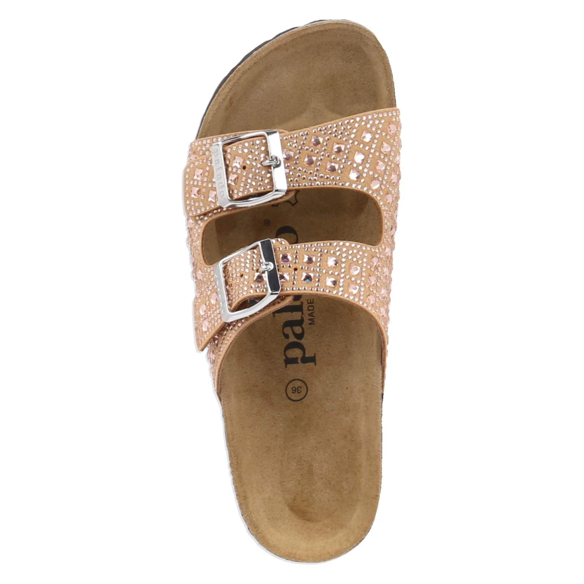 Pantoletten VARIS SPARK - oro rosa