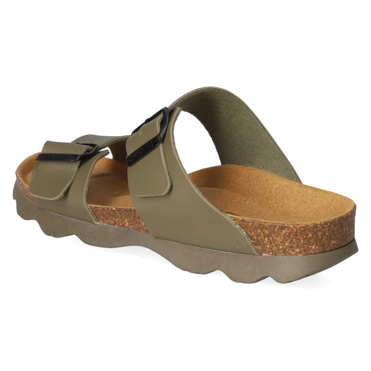Pantoletten - olive
