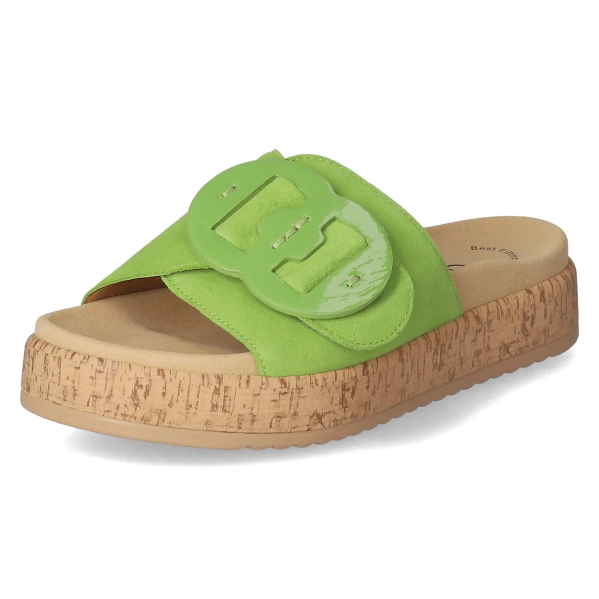 Pantoletten - granny green