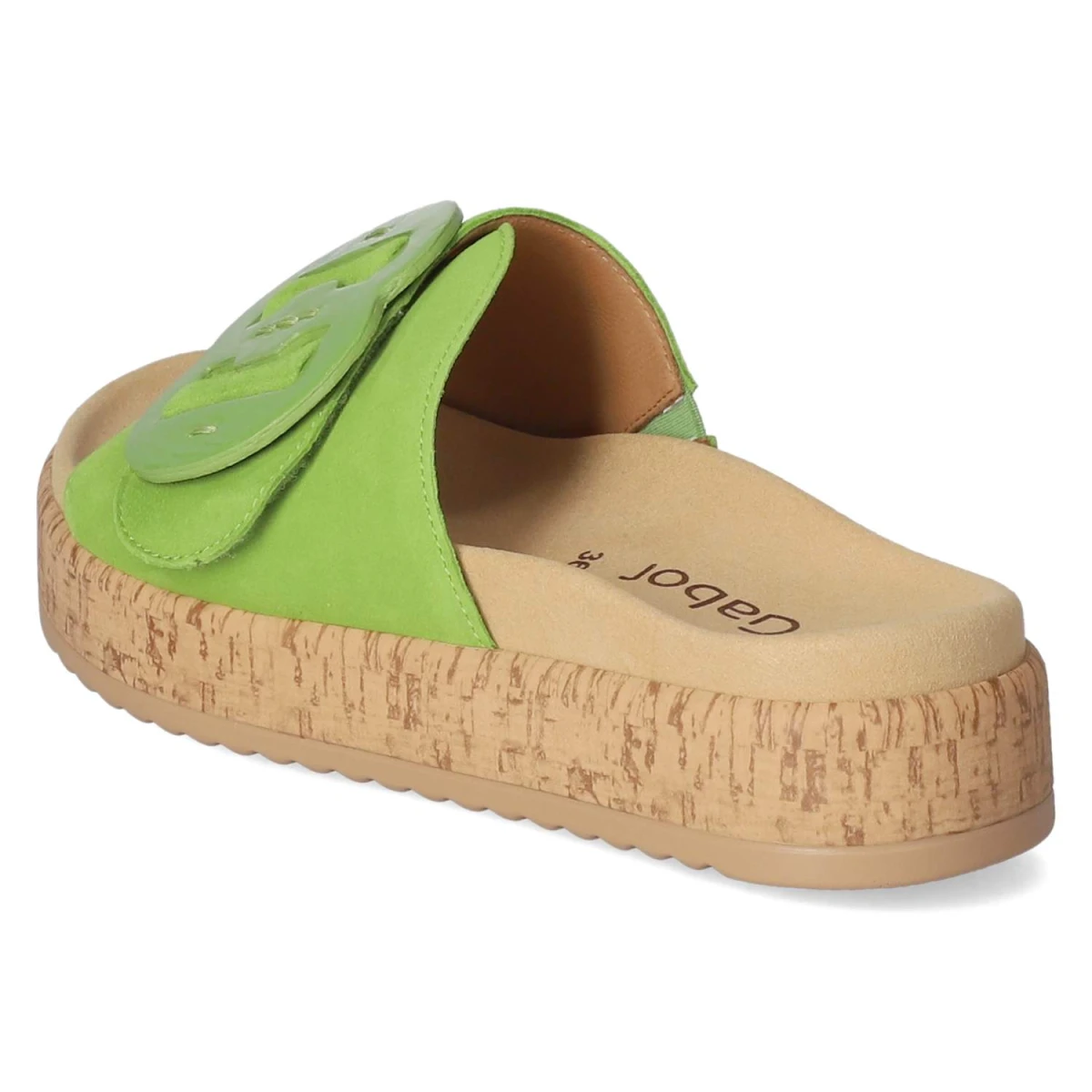 Pantoletten - granny green