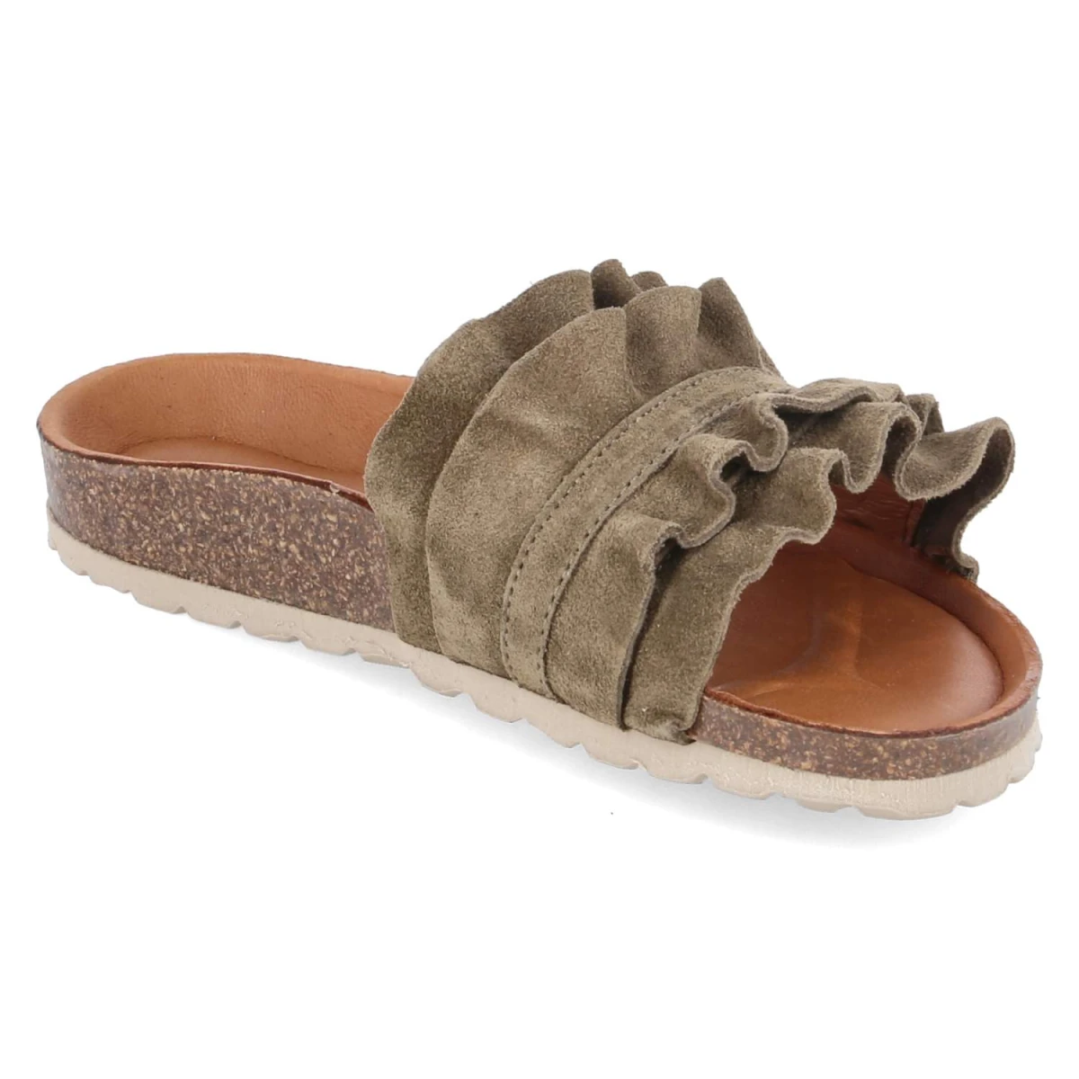 Pantoletten VILNADO - khaki