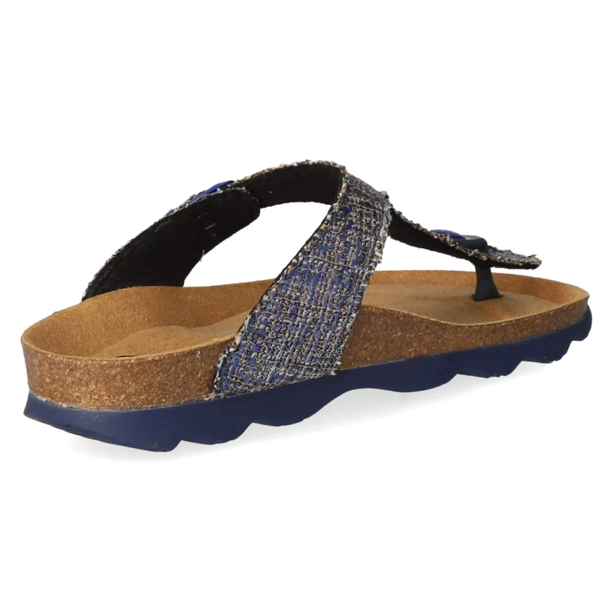 Zehentrenner - blue tweed by scarlett