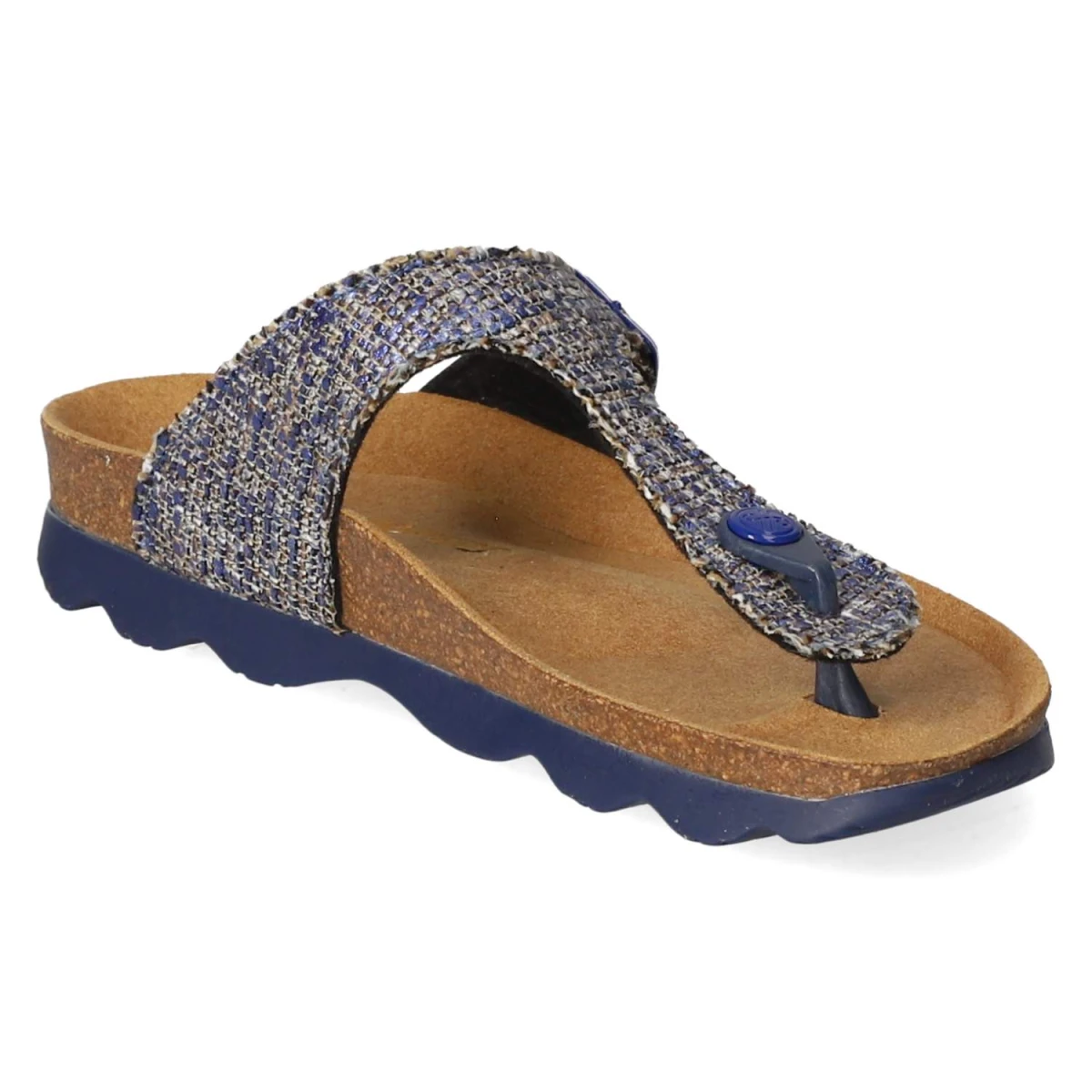 Zehentrenner - blue tweed by scarlett