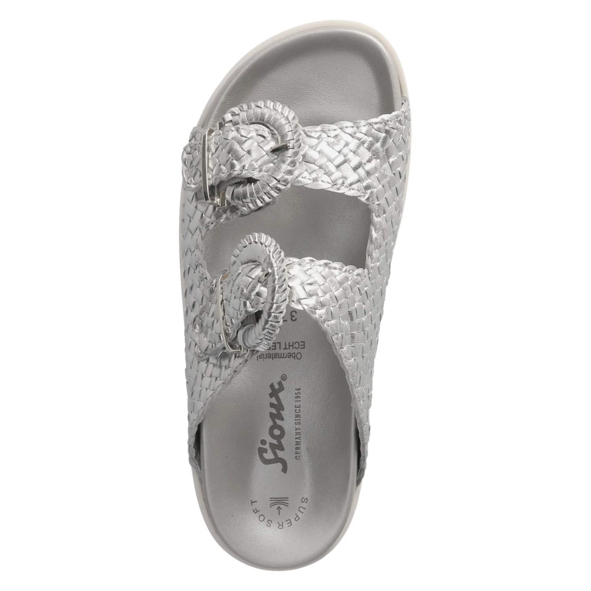 Pantoletten JAMESCHA 701 - SILBER