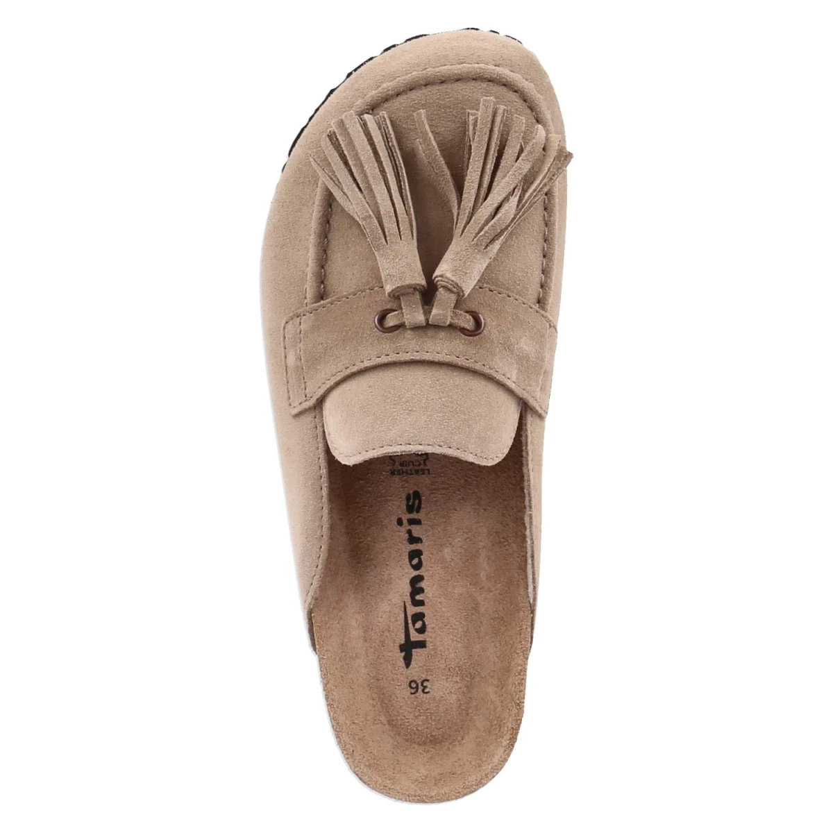 Clogs - taupe
