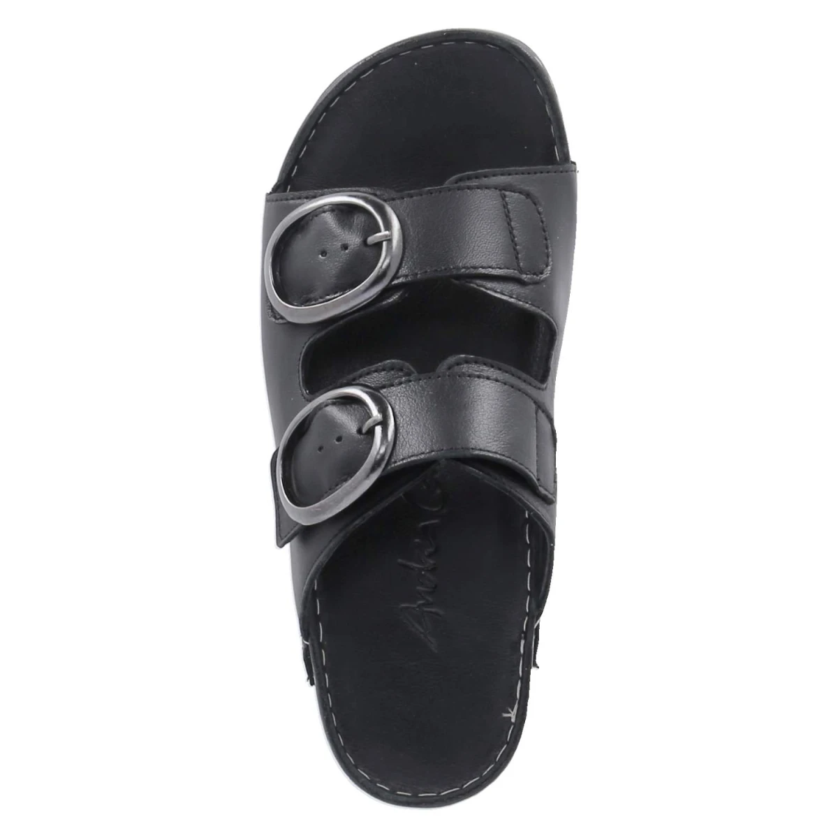 Pantoletten - schwarz