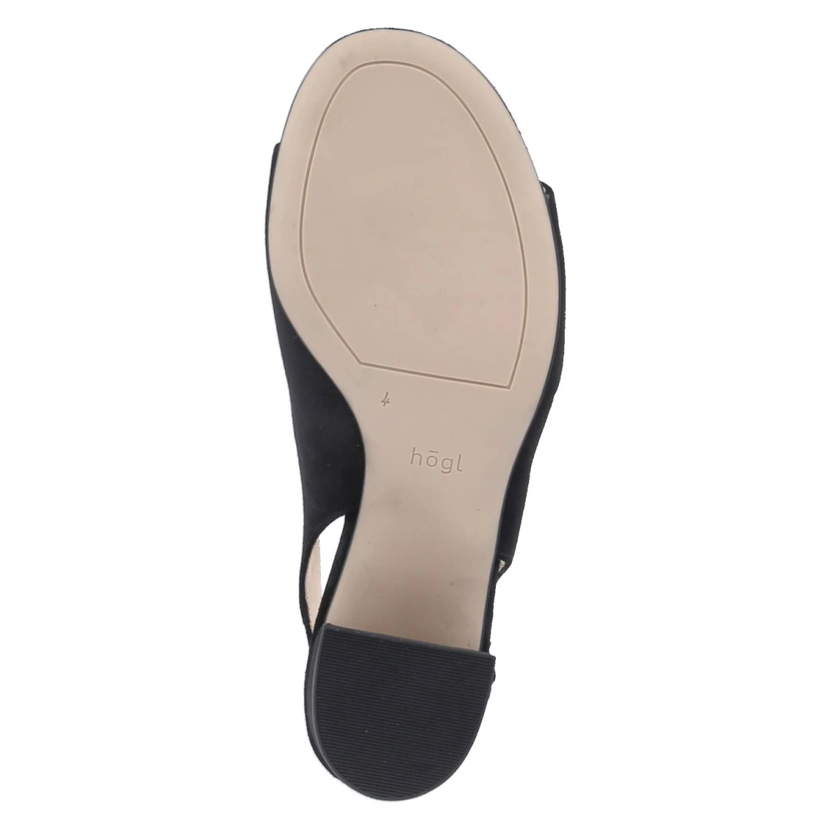 Slingsandaletten - black