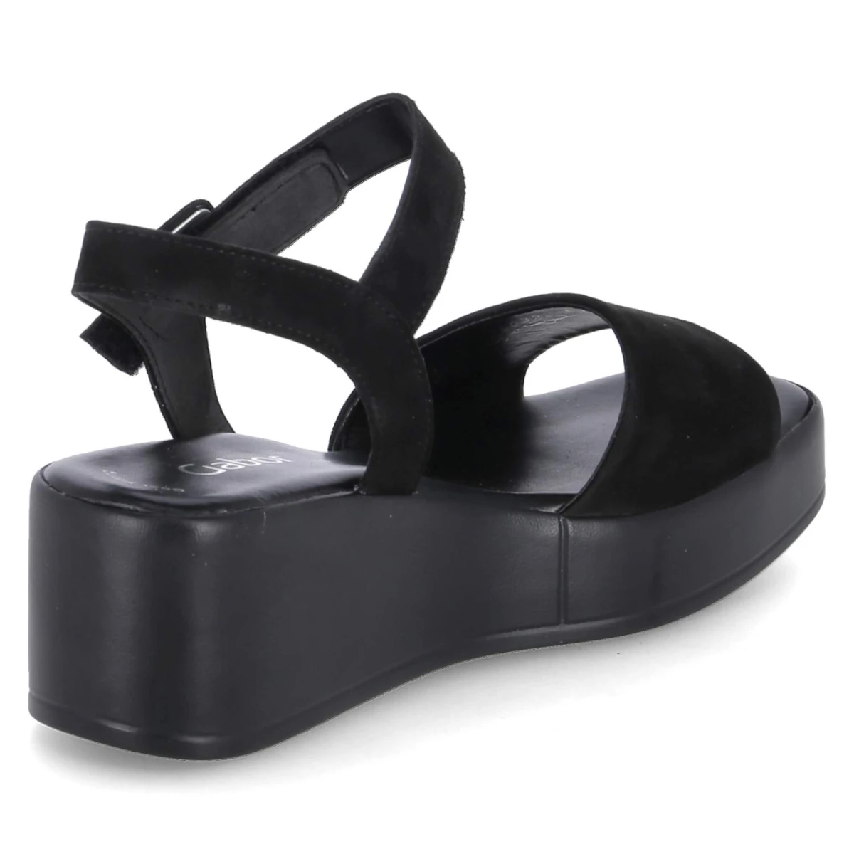 Keilsandaletten - schwarz