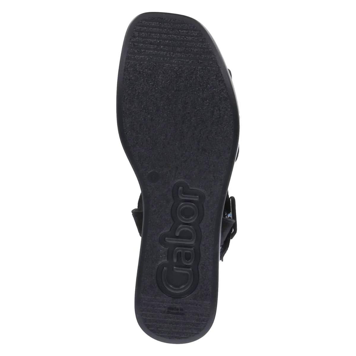 Keilsandaletten - schwarz