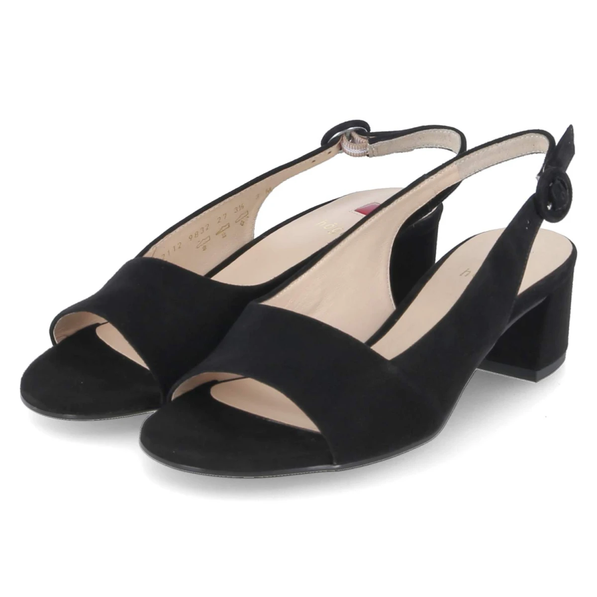 Slingsandaletten - black