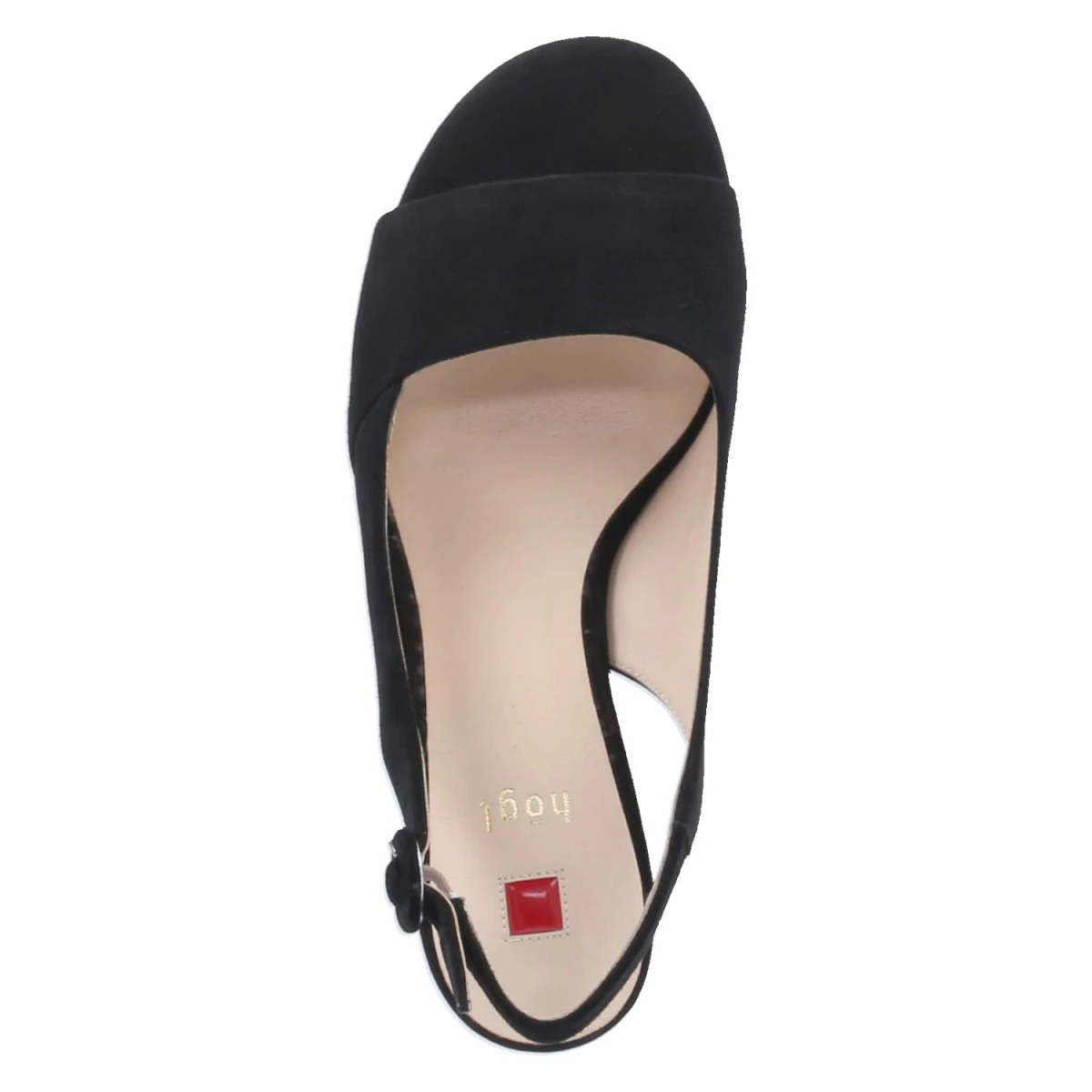 Slingsandaletten - black