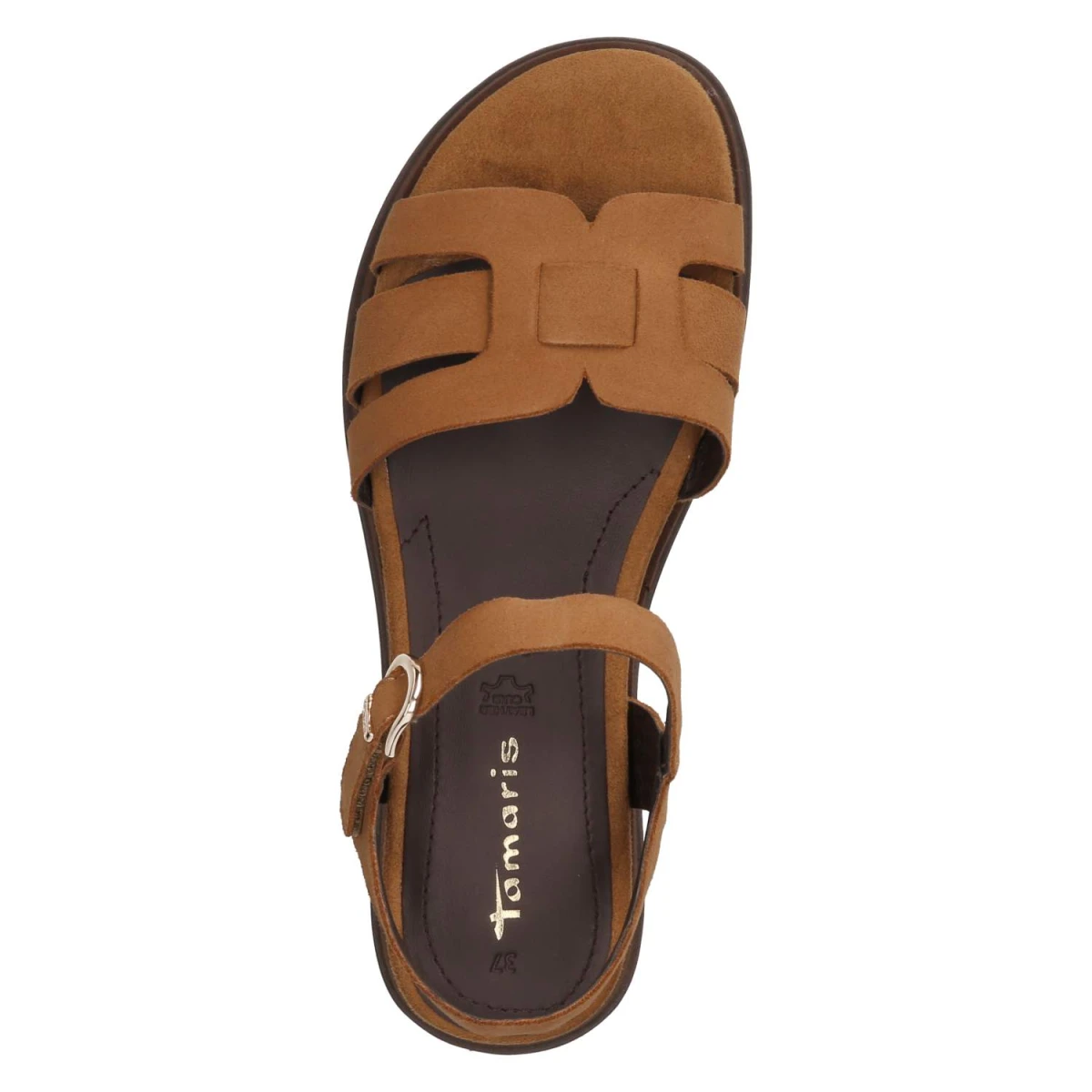 Sandaletten - cognac