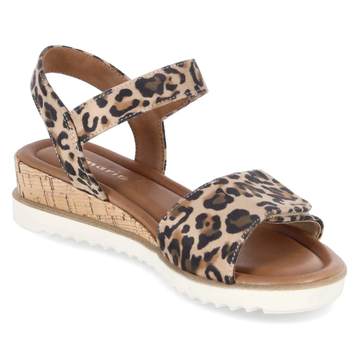 Keilsandaletten - leopard