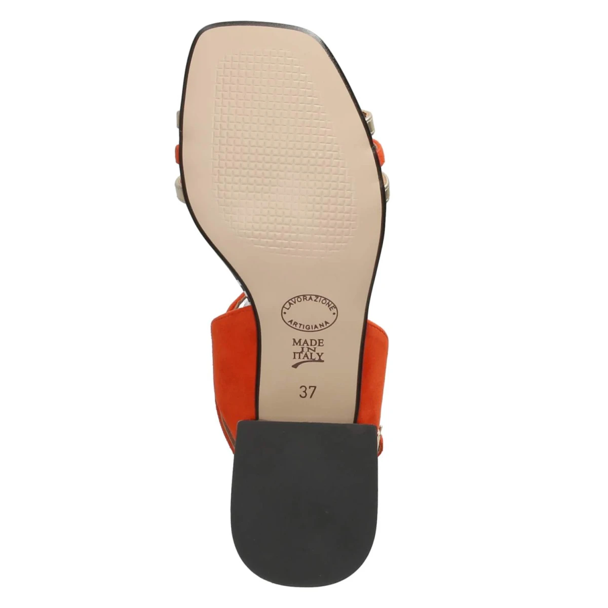 Sandaletten - rot kombi