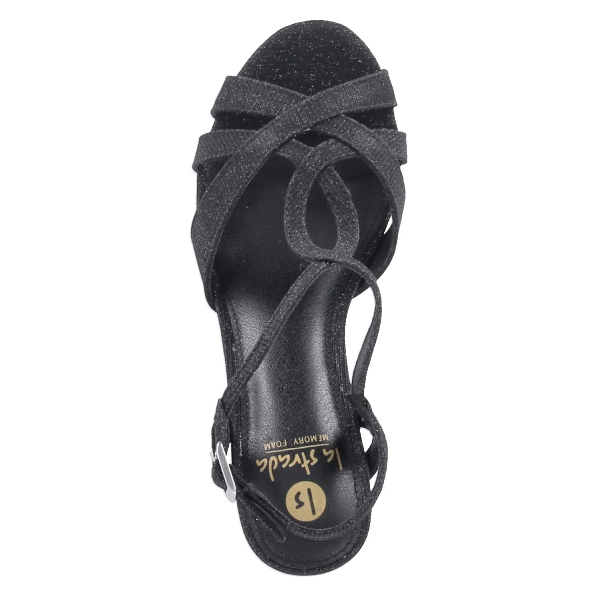 Glam-Sandaletten - BLACK