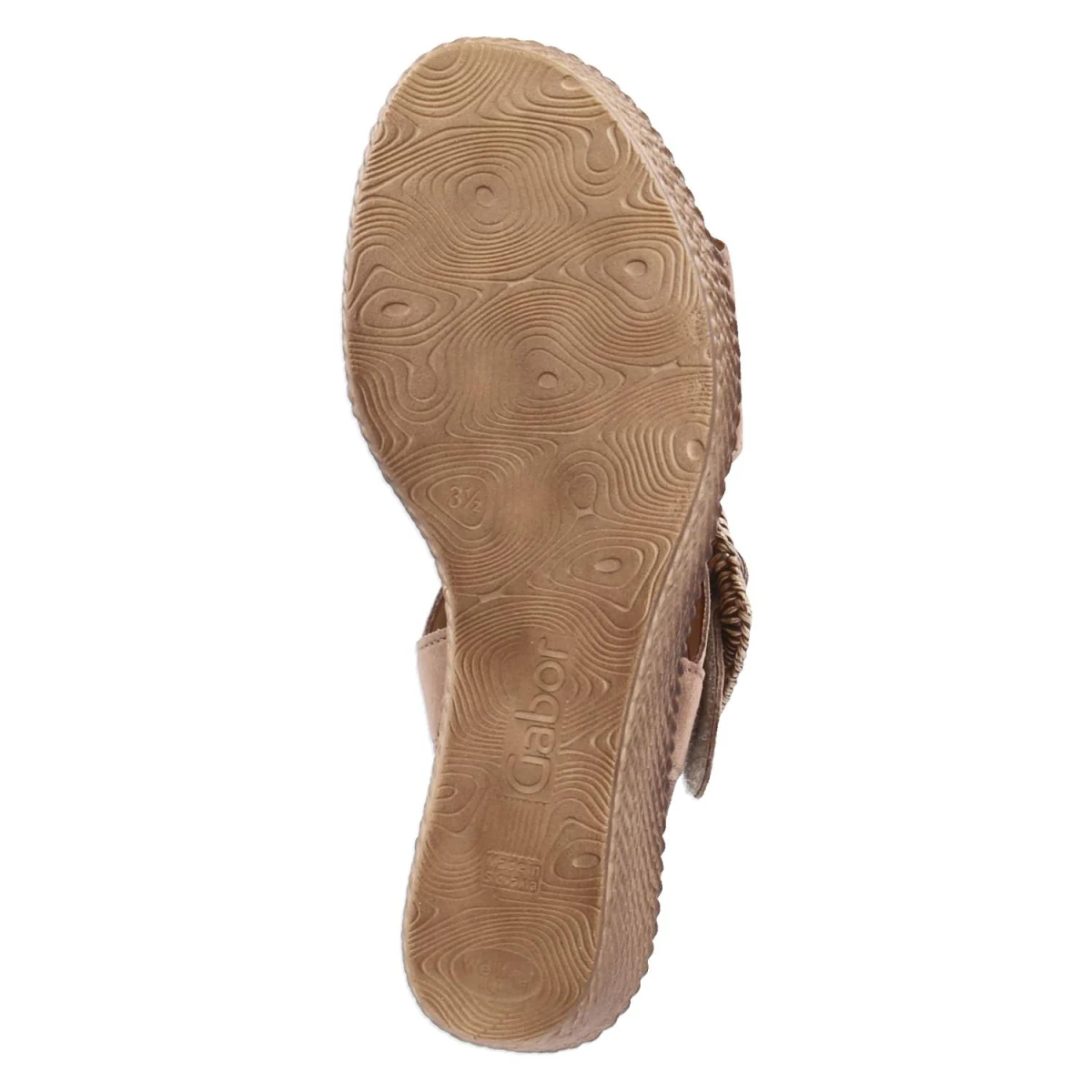 Espadrille-Sandaletten - peanut