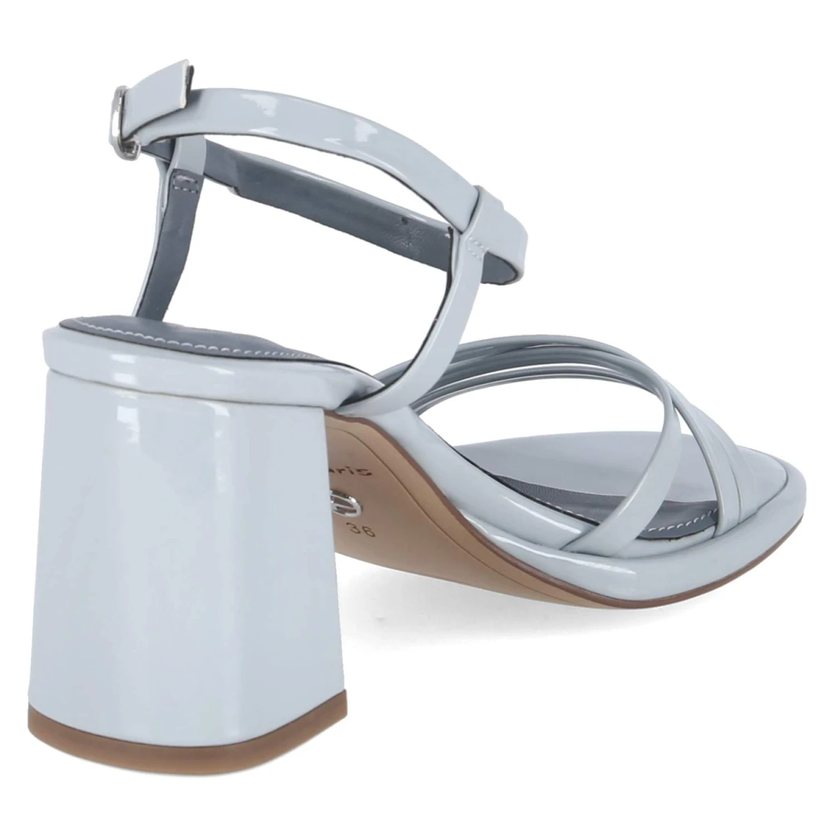 Sandaletten - LIGHT BLUE PATENT
