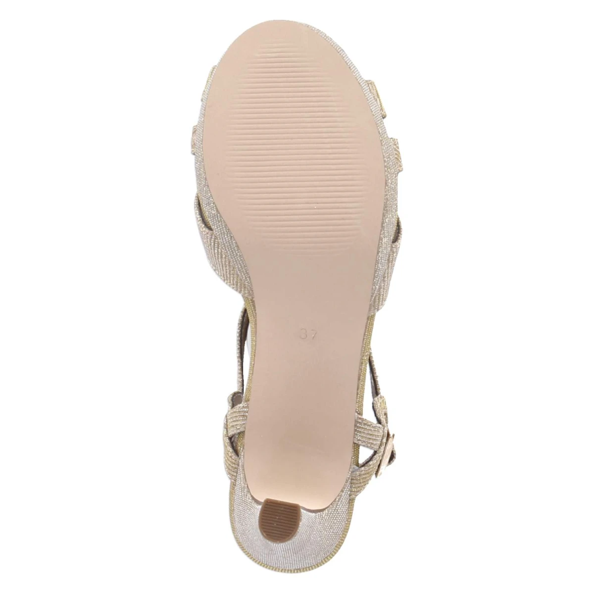 Glam-Sandaletten - gold