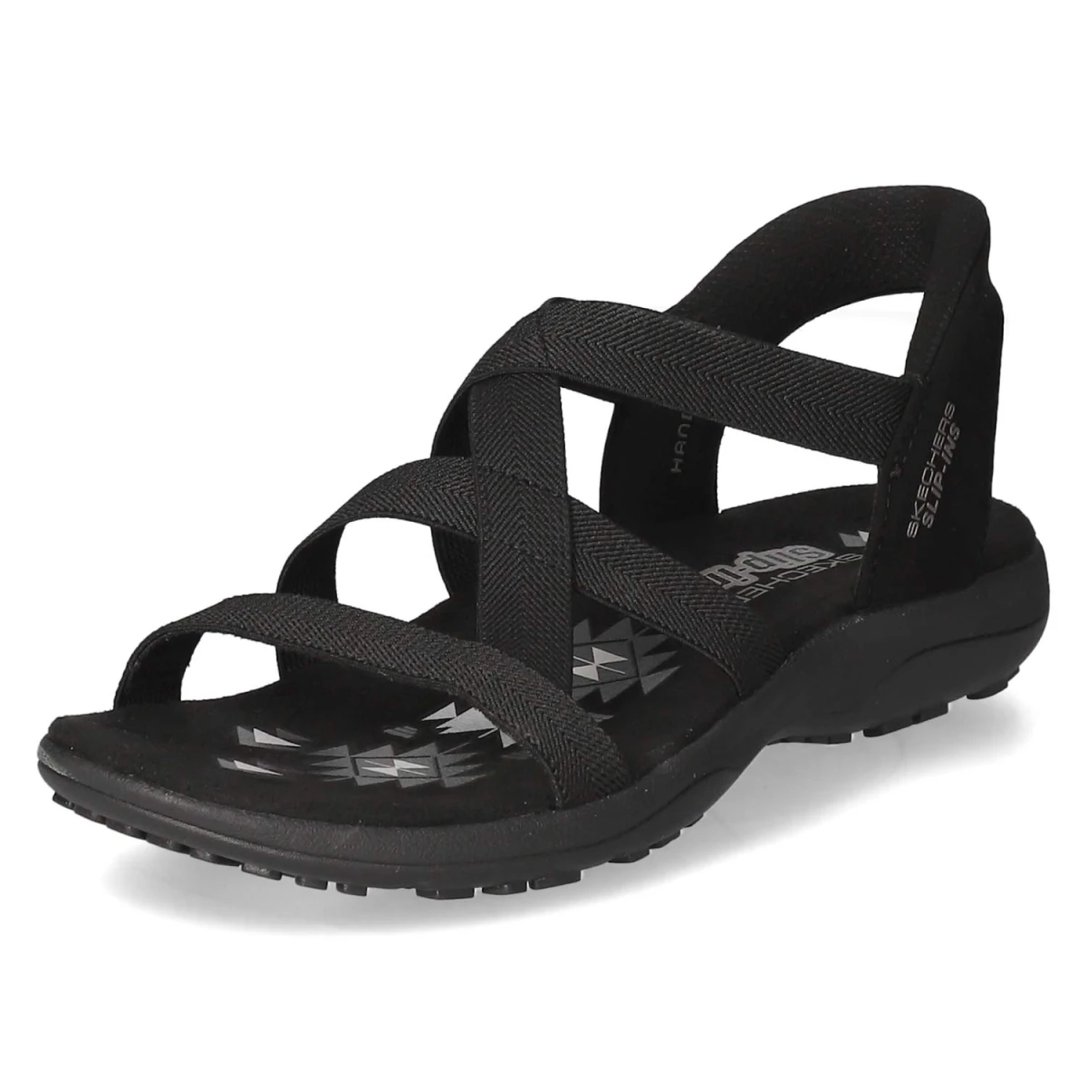 Sandalen STRETCH FLEX - BLACK